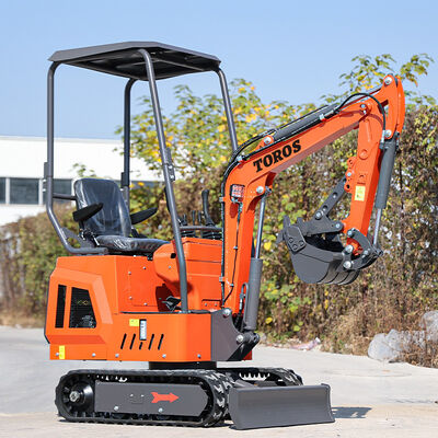 Máy đào mini Toros đa chức năng 1 tấn Micro Digger với động cơ Koop