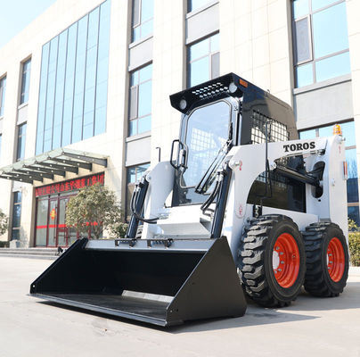 Mua Tùy chỉnh Xây dựng Tay lái 4 bánh Skid Steer 18.2KW Hiệu suất cao online manufacture