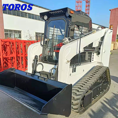 chất lượng  All Terrain Skid Steer Loader With Cummins B3.3 Engine Easy To Maneuver nhà máy sản xuất
