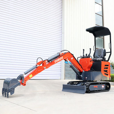 Máy đào mini Toros đa chức năng 1 tấn Micro Digger với động cơ Koop