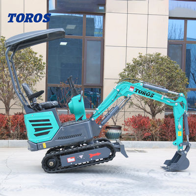 Máy đào thủy lực đa chức năng 180mm chiều rộng đường ray Mini 1200kg
