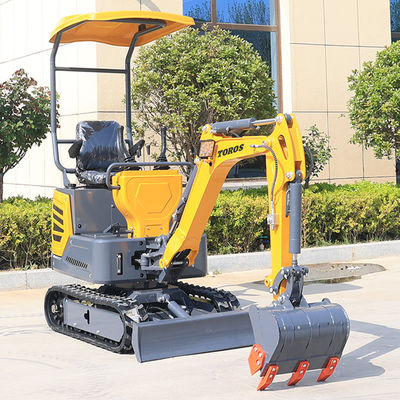 1Máy đào mini di động 2 tấn đa chức năng với phụ kiện