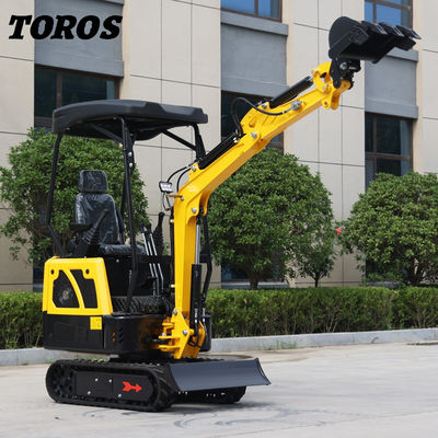 19KW Toros Mini Excavator Hydraulic 1.5 Ton Mini Digger Sử dụng tại nhà