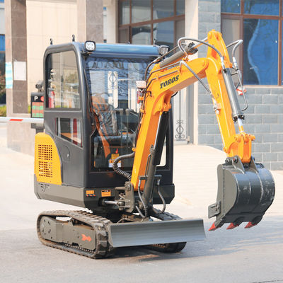 EURO 5 Máy đào mini 2 tấn Máy đào hộ gia đình nhỏ tiêu thụ thấp