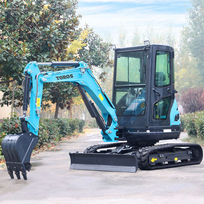 Máy đào mini Crawler Toros 2.6 tấn Thiết bị đào nhỏ để sửa chữa đường