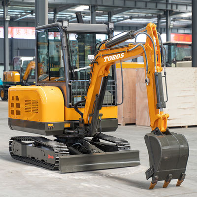 Xưởng xây dựng 3ton Toros Mini Excavator Máy móc đất nhỏ