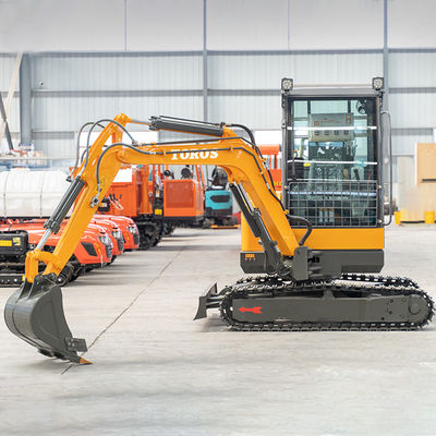 Xưởng xây dựng 3ton Toros Mini Excavator Máy móc đất nhỏ