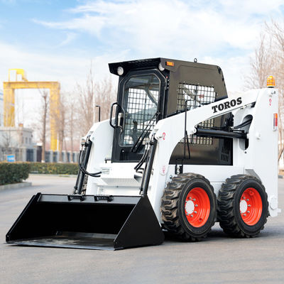 CE 500kg-1200kg Loader bánh xe thủy lực đầu cuối Loader khớp nhỏ