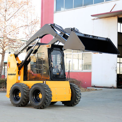 CE 500kg-1200kg Loader bánh xe thủy lực đầu cuối Loader khớp nhỏ