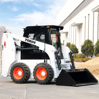 1 Tonne Mini Skidsteer Loader Loader nhỏ dễ sử dụng Điều khiển đơn giản