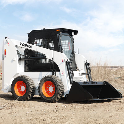 1 Tonne Mini Skidsteer Loader Loader nhỏ dễ sử dụng Điều khiển đơn giản