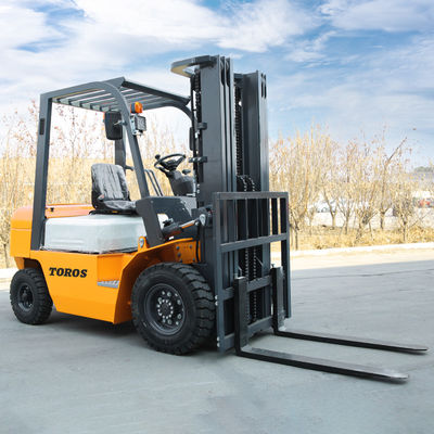 EPA 1-2 mét chiều dài nĩa 2,5 tấn Xe nâng diesel tự động
