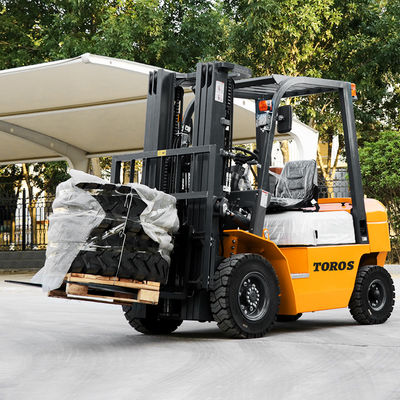 EPA 1-2 mét chiều dài nĩa 2,5 tấn Xe nâng diesel tự động