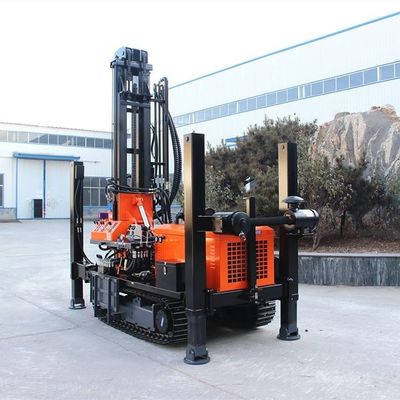 Steel Crawler Deep Water Well Drill Rigs Với Dầu Điện Diesel Hiệu suất cao