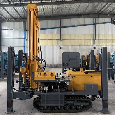 Steel Crawler Deep Water Well Drill Rigs Với Dầu Điện Diesel Hiệu suất cao