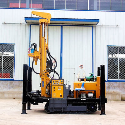Steel Crawler Deep Water Well Drill Rigs Với Dầu Điện Diesel Hiệu suất cao