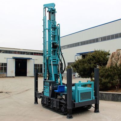 Máy khoan giếng nước 300mm Crawler gắn khoan