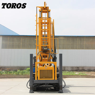 TOROS Power Diesel Hydraulic Crawler Drilling Rig Với động cơ YUCHAI