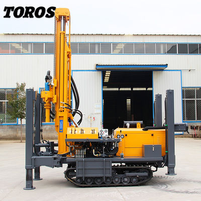 Máy khoan giếng nước 300mm Crawler gắn khoan