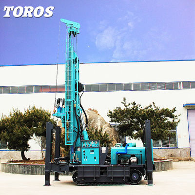 TOROS Power Diesel Hydraulic Crawler Drilling Rig Với động cơ YUCHAI