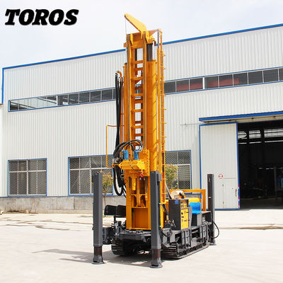 TOROS Power Diesel Hydraulic Crawler Drilling Rig Với động cơ YUCHAI