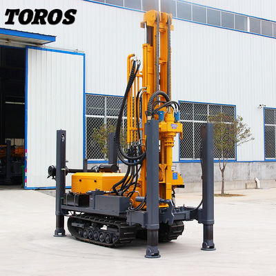 TOROS Power Diesel Hydraulic Crawler Drilling Rig Với động cơ YUCHAI