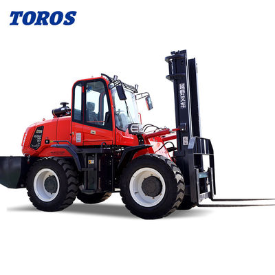 Diesel chạy ngoài đường xe nâng 5000Lbs ngoài trời xe nâng tiết kiệm năng lượng