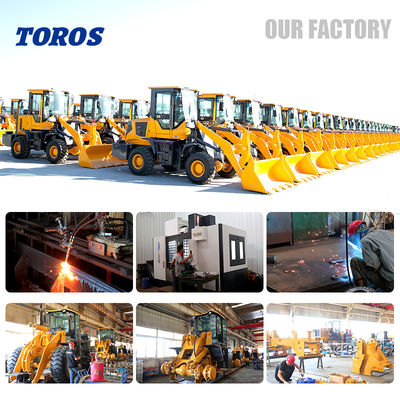 3000Kg Loader bánh xe nhỏ Xây dựng Loader bánh xe đa chức năng