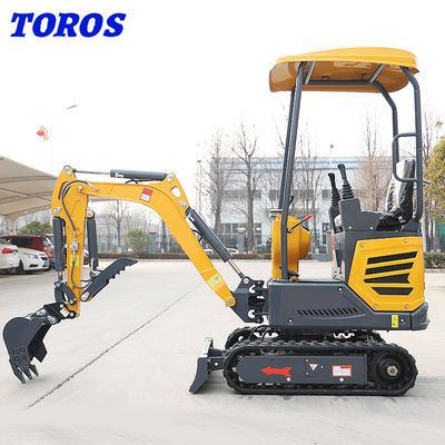 Máy đào mini thủy lực tùy biến cho nông nghiệp sử dụng 1,2ton dễ vận hành