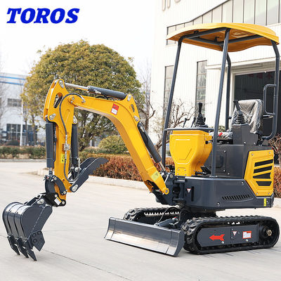 Máy đào mini Crawler có tốc độ điều chỉnh 1.2T cho các dự án quy mô nhỏ