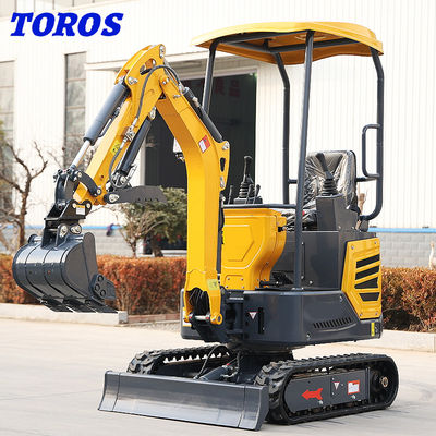 Máy đào mini Crawler có tốc độ điều chỉnh 1.2T cho các dự án quy mô nhỏ