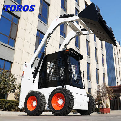 1 Tonne Mini Skidsteer Loader Loader nhỏ dễ sử dụng Điều khiển đơn giản