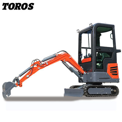 Máy đào thủy lực nhỏ tiết kiệm năng lượng với chiều rộng khung gầm 930mm