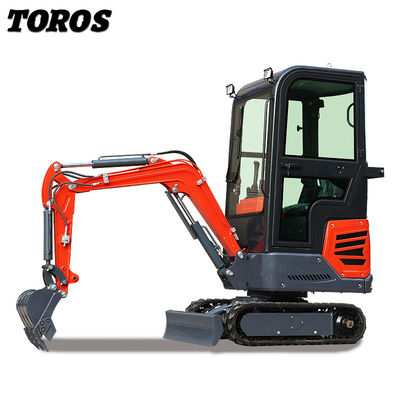 930mm Chassis Width 1200kg Mini Crawler Excavator Cho Xây dựng nhẹ