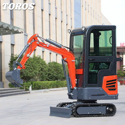 Khả năng cơ động cao Máy đào mini nhỏ 1,2 tấn 2870mm Chiều dài vận chuyển