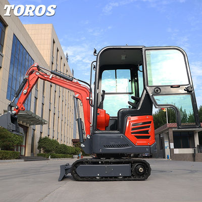 Máy đào thủy lực nhỏ tiết kiệm năng lượng với chiều rộng khung gầm 930mm