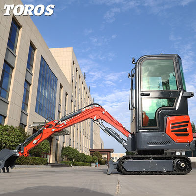 Máy xúc mini đa năng 1 tấn Tiết kiệm không gian thủy lực