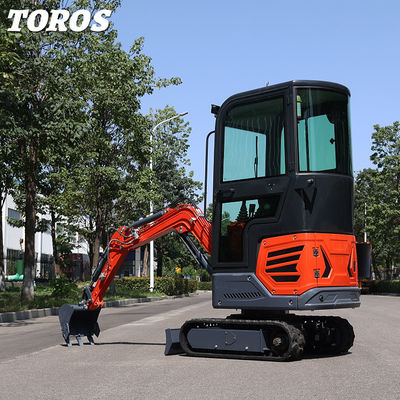 Máy xúc bánh xích mini 1 tấn có thể tùy chỉnh với khoảng sáng gầm xe 405mm