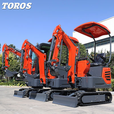 Máy đào mini Crawler có tốc độ điều chỉnh 1.2T cho các dự án quy mô nhỏ