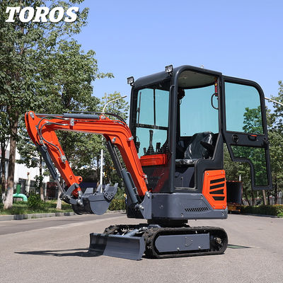 Máy xúc bánh xích mini 1 tấn có thể tùy chỉnh với khoảng sáng gầm xe 405mm