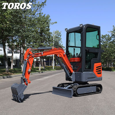 Máy xúc bánh xích mini 1 tấn có thể tùy chỉnh với khoảng sáng gầm xe 405mm