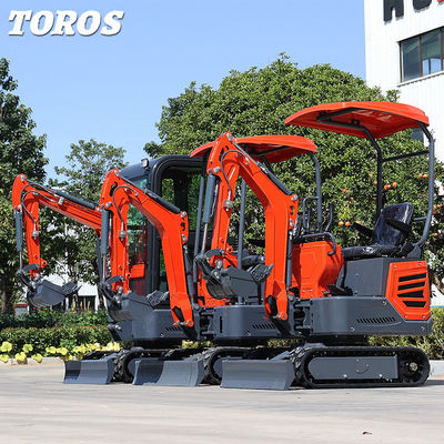 Hiệu suất cao 1,2 tấn Mini Digger Excavator nhỏ Crawler Hiệu quả năng lượng