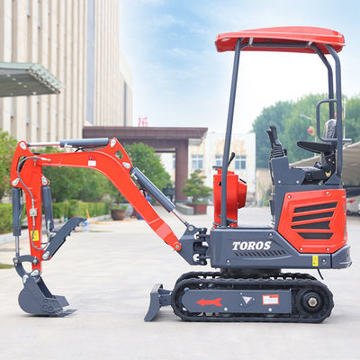 Máy đào thủy lực nhỏ tiết kiệm năng lượng với chiều rộng khung gầm 930mm