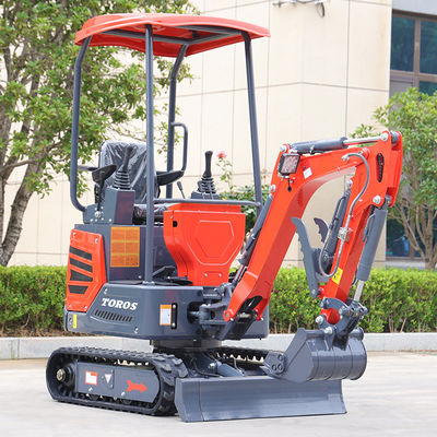 Hiệu suất cao 1,2 tấn Mini Digger Excavator nhỏ Crawler Hiệu quả năng lượng