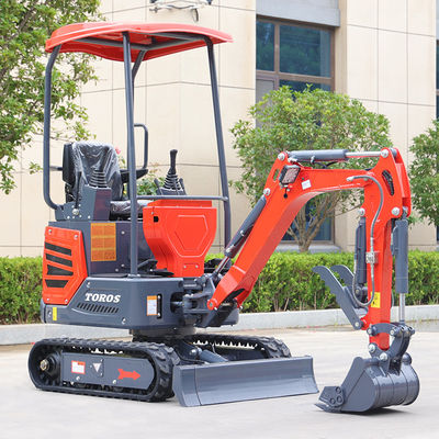 Máy đào mini 1.2 tấn mạnh mẽ với chứng nhận CE EPA EURO 5