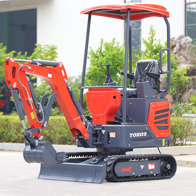 Thương mại 1.2 Tonne Excavator Hydraulic Small Crawler Excavator 20hp