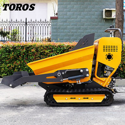 Trắng Đỏ 500kg Đứng trên Mini Dumpper cho nông nghiệp Dễ bảo trì