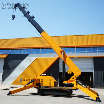 Cần cẩu bánh xích nhỏ có thể tùy chỉnh Cần cẩu bánh xích mini 3t Khoảng cách 16,8m