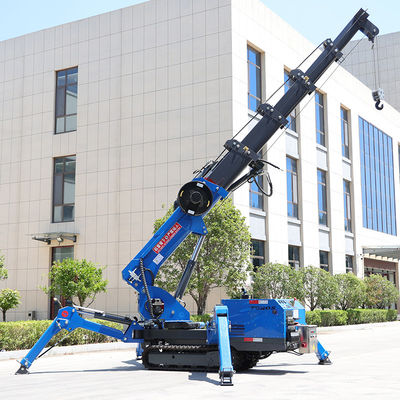 Cần cẩu bánh xích nhỏ có thể tùy chỉnh Cần cẩu bánh xích mini 3t Khoảng cách 16,8m