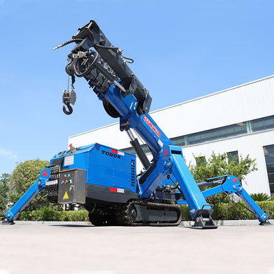 Cần cẩu bánh xích nhỏ có thể tùy chỉnh Cần cẩu bánh xích mini 3t Khoảng cách 16,8m